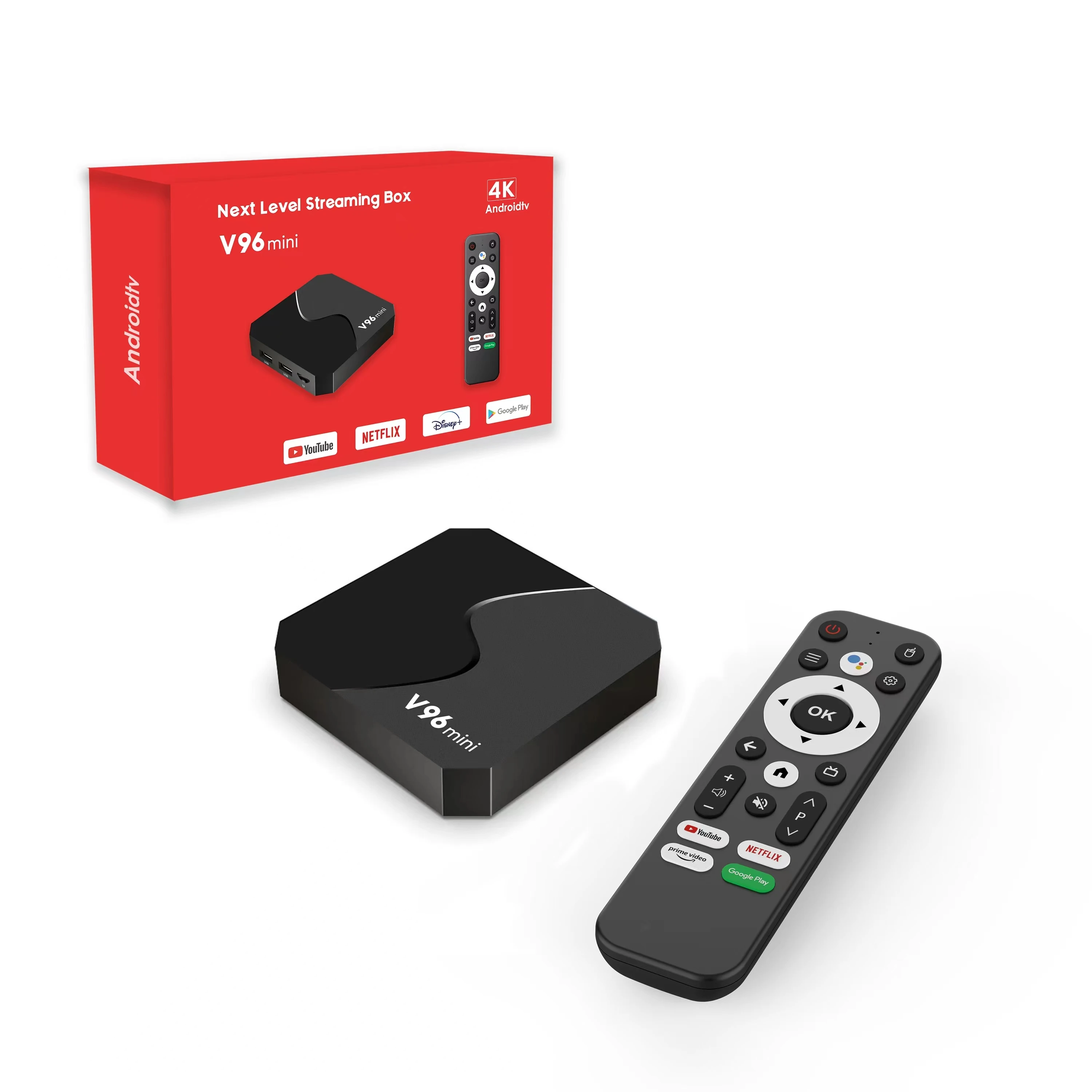Заводская индивидуальная память 8 ГБ 128 ГБ rom Tv box Android 12 Media Player V96mini 5G WIFI 4K приставка android tv Box Bangladesh