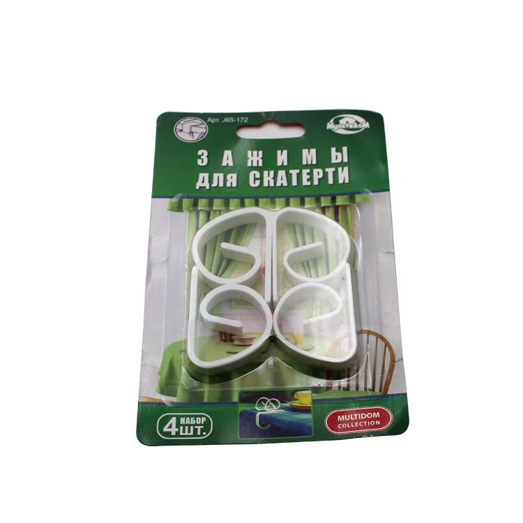 
OEM factory plastic table cloth table cover clip clamp 