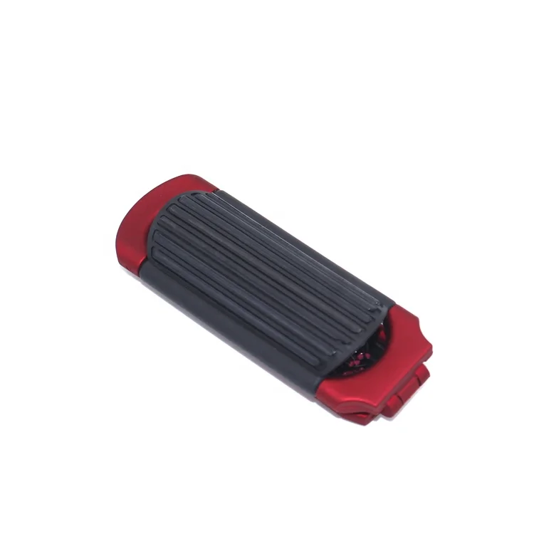 
Travel Portable Folding Hair Brush Detangling Folding Round Comb With Mirror 