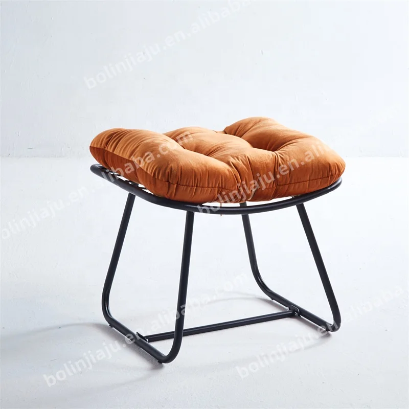 Hot Sale Relax Single Sofa Rocking Lounger With Leisure Footrest Indoor Outdoor Wicker Black Recliner Rattan Rocking Chair