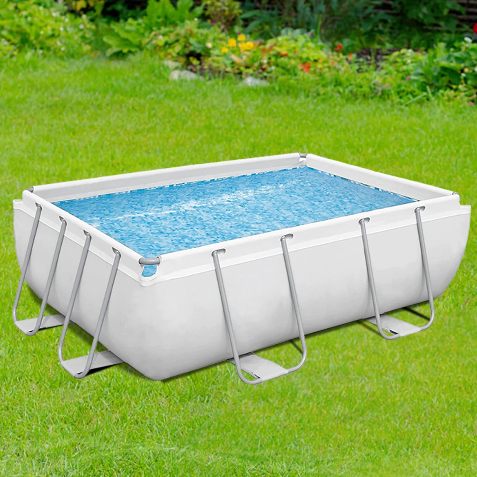 Large Customized Portable PVC Above Ground Pools Swim Pool Metal Frame Swimming Pool Outdoor