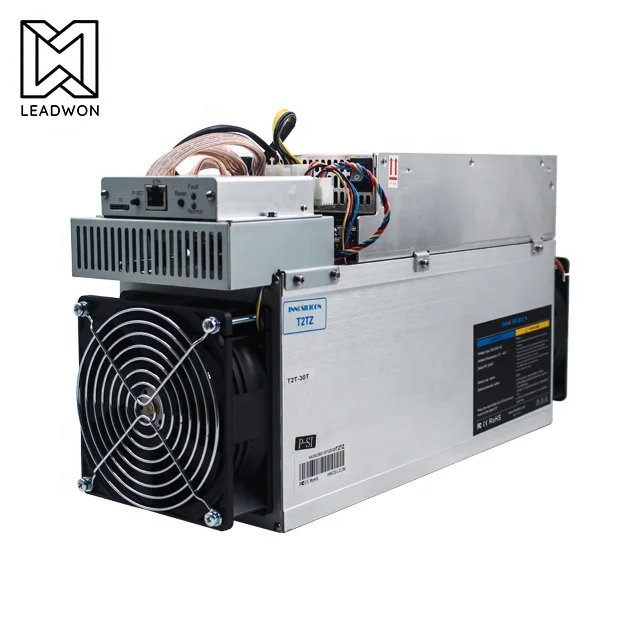 Новый Innosilicon T2 Turbo T2T хешрейт 30TH/s 1980W SHA-256 Биткойн Майнер BTC горная