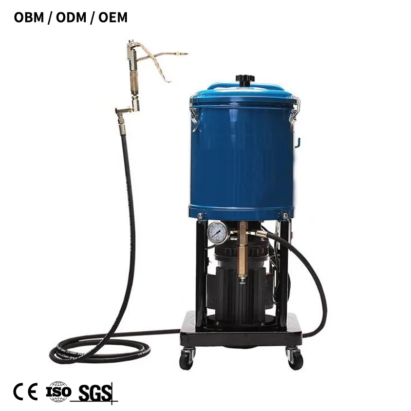 Grease dispensing machine 220V high pressure 10L/15L/25L Electric grease bucket dispenser pump 25l