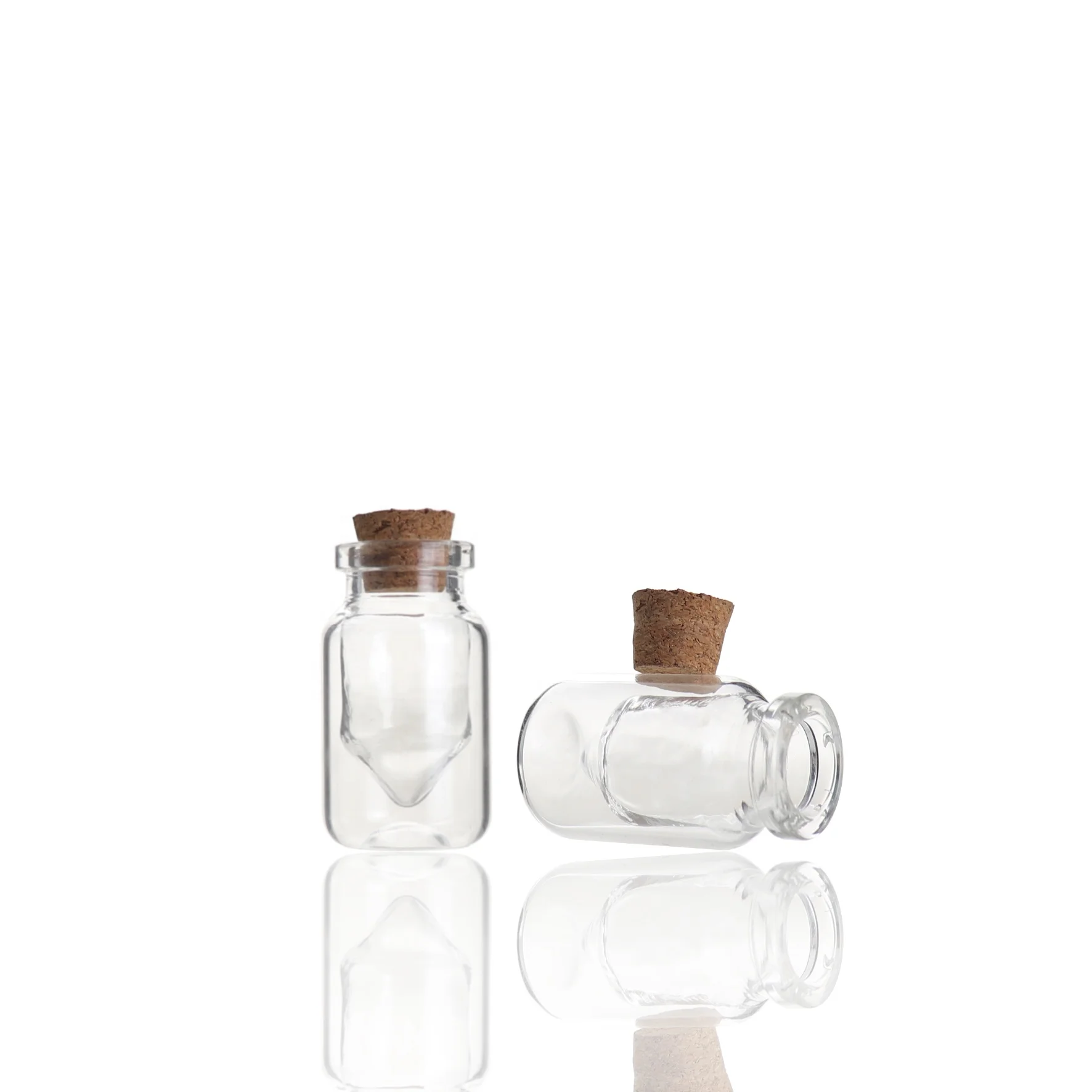 China Manufacturers double wall Clear Or Amber Glass Tube liner Vials 2ml 3ml 5ml Capacity Borosilicate Glass Material