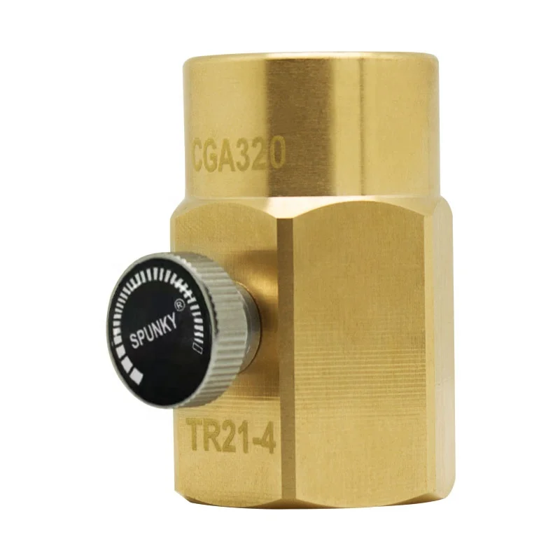 2023 Hot sale Mini CO2 Refill Adapter Household soda Bottle Soda Water Cylinder CO2 Filling Connector cartridges