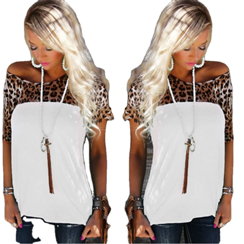 
Кроп-топ Rummandy Женский, пикантная футболка с леопардовым принтом, удобная ткань 