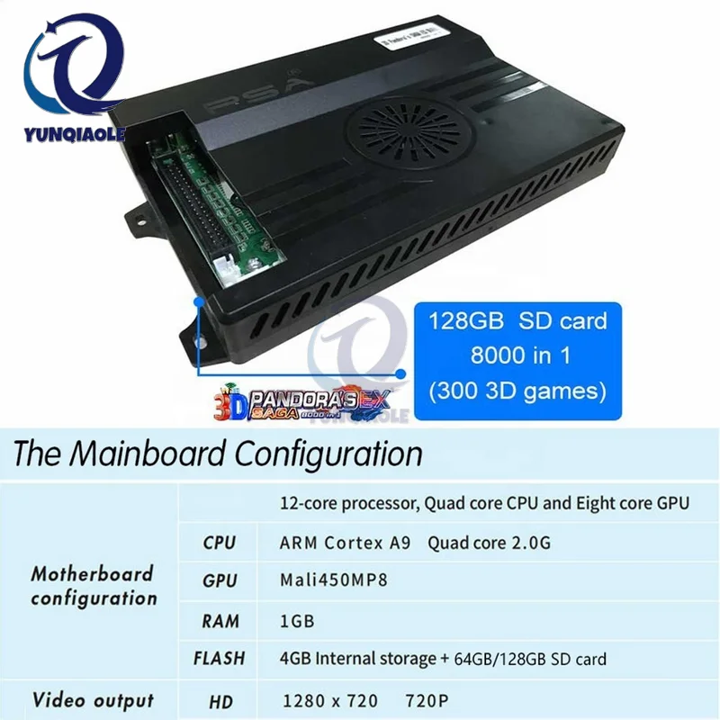 3d Pd Saga Ex Board 8000 в 1 Wi-Fi Diy Kit 2 игры Аркадный Игровой шкаф 8 Way джойстик с американским стилем набор кнопочных кнопок