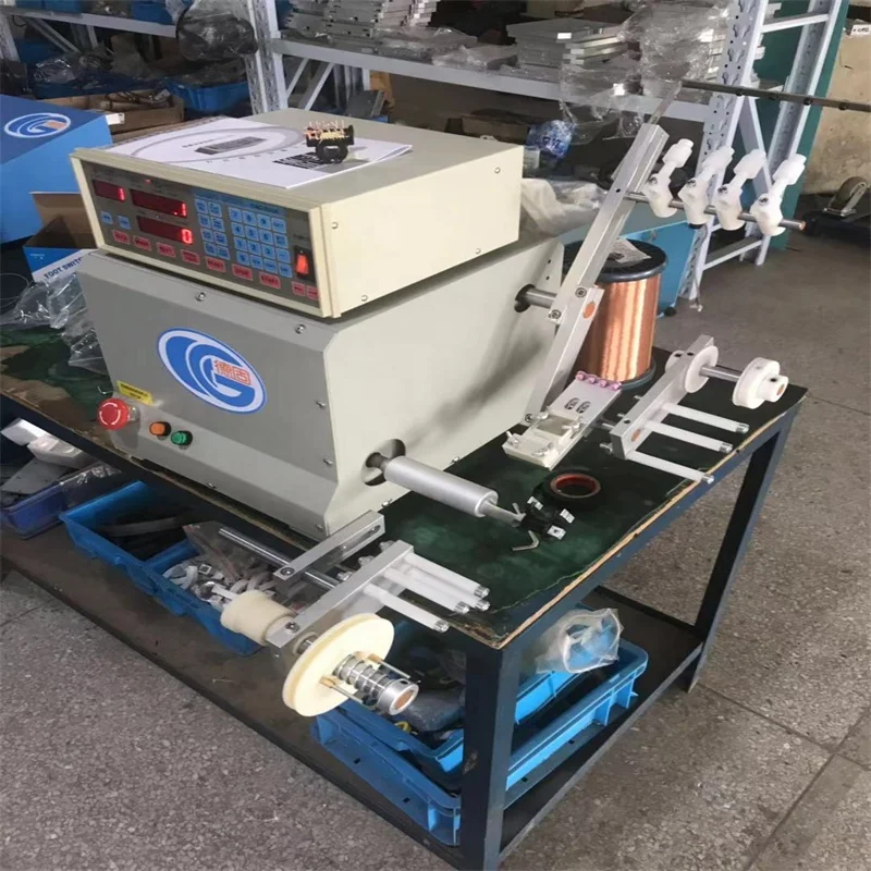 CNC control wire diameter 0.06 to 1.0 mm ei core coil winding machine winder