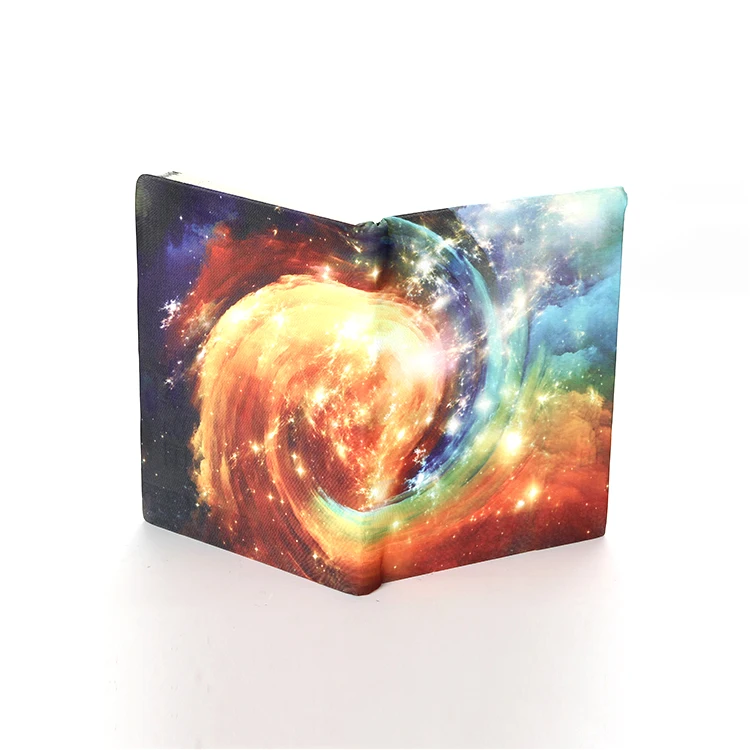 Drop Shipping Colorful Universe Pattern A4 Photo Book Cover Stretchable Fabric Jumbo Book Cover