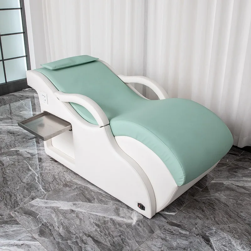 Hot selling Fashion New Adjustable Beauty Commercial Chair Thai Head Treatment Shampoo Massage Bed Facial Bed