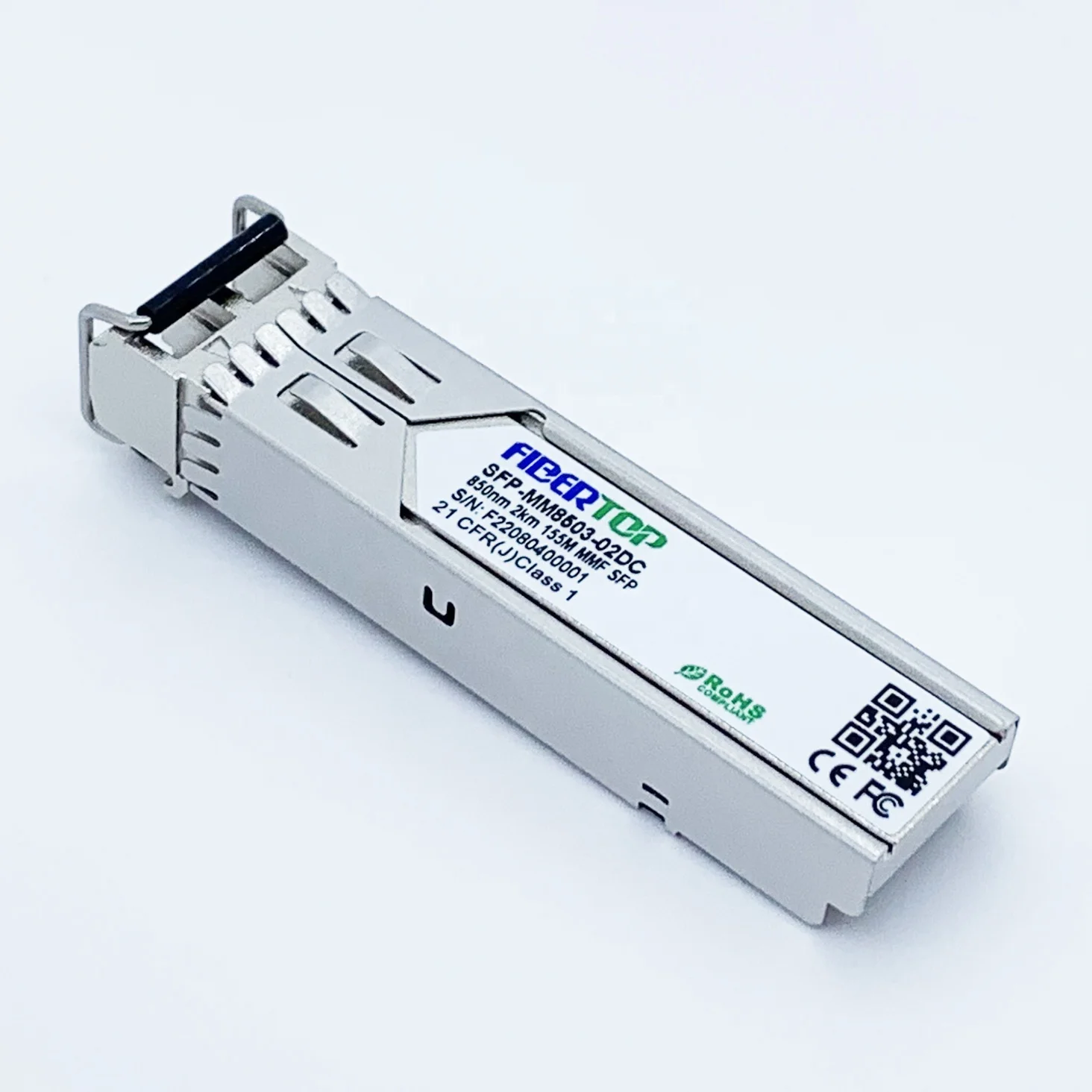 Fibertop 155 Мбит/с Би 850nm 2 км SFP дуплекс оптический трансивер для Fast Ethernet/STM-1/OC-3 волокна модуль многорежимный