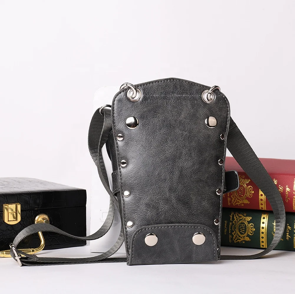 Personalized Black Barber Saloon Hairdressing Scissor and Comb Holster Waist Pouch Bag Scissors Holster