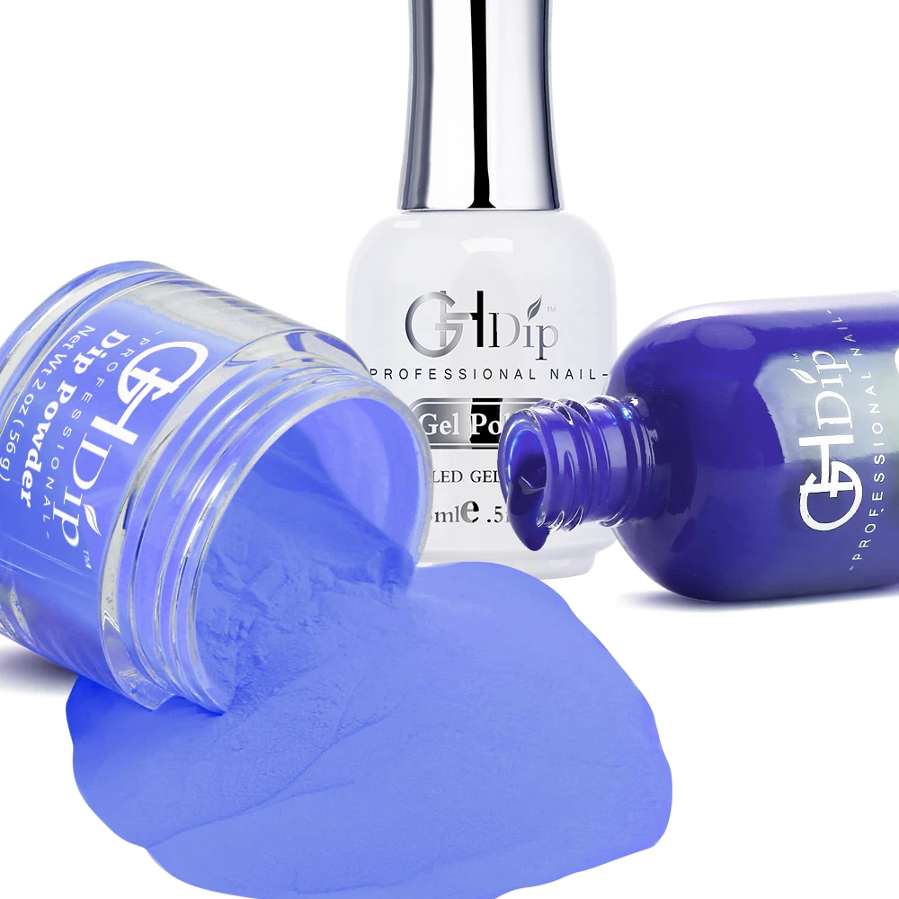 Fast Drying 3 in 1 Acrylic Dipping Powder colors match uv gel polish and nail lacuqer