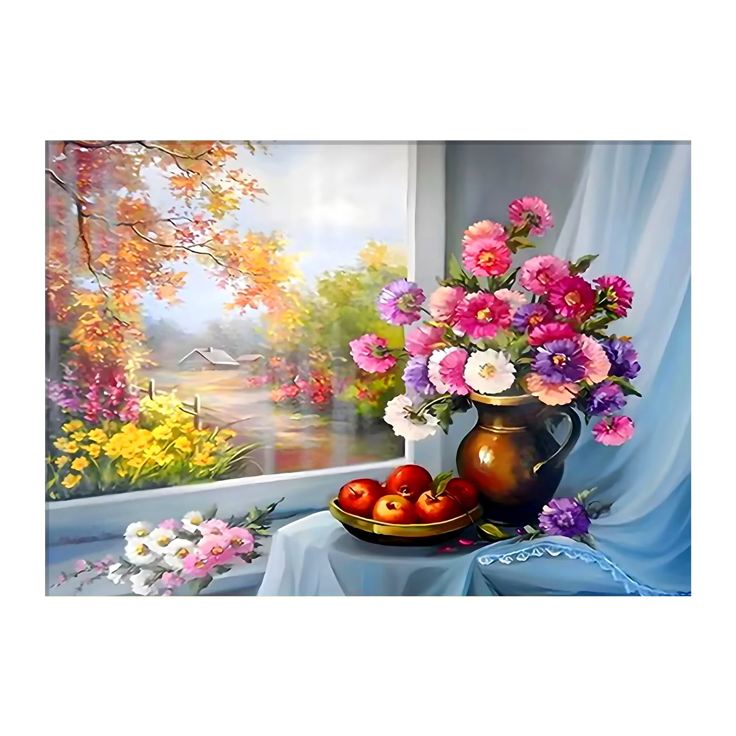 HUIYUAN Cross-stitch kit customization embroidery kit  stamped cross stitch source factory designable pattern