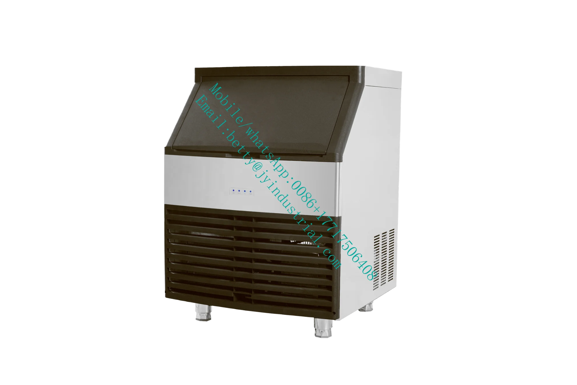 Industrial ice cube making machine  portable industrial self service ice cube machine  best