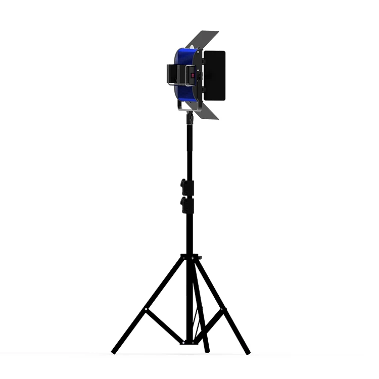 Freestanding led flat panel light fixture movie studio lighting equipment with tripod