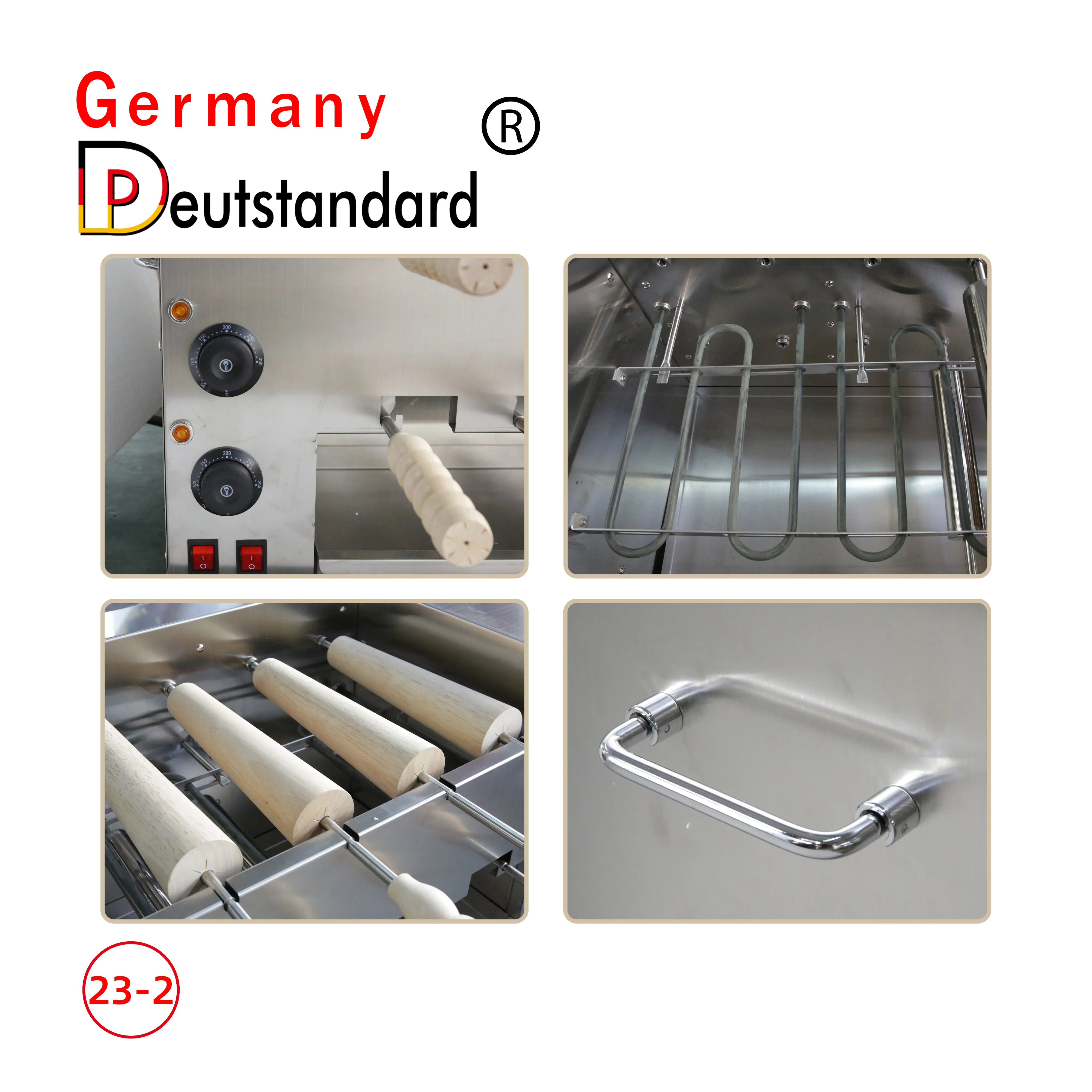 New Product Commercial Kurtos Kalacs Chimney Cake Rolls Maker for Sale