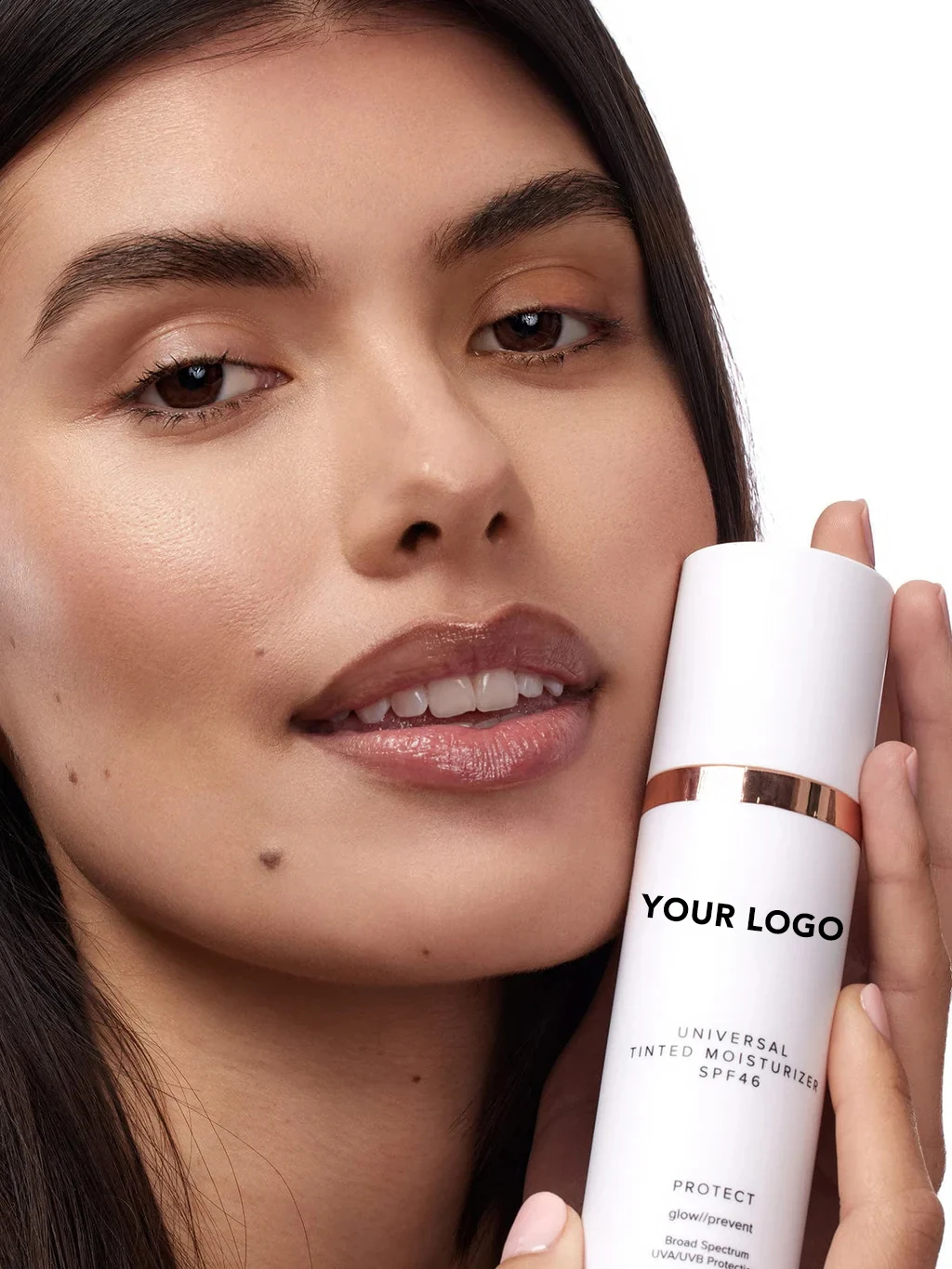 private label hyaluronic acid Primer high quality tinted moisturizer face sunscreen makeup foundation with spf 46