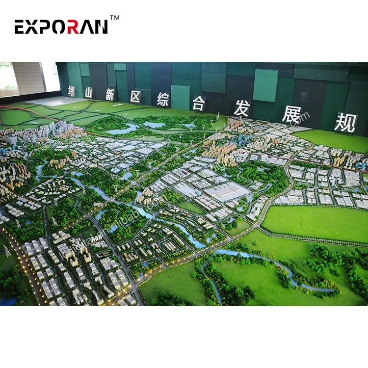 
3D maquette architectural physical model 3d residential apartment architectural model 