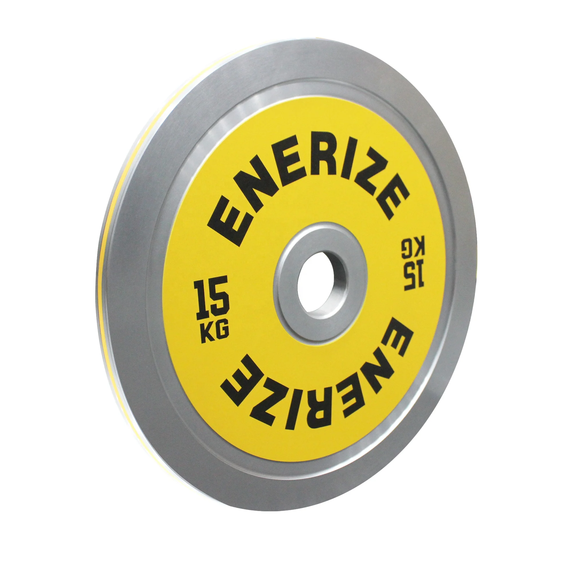 Full color plated steel sheet gym weight plate powerlifting nickel plated calibrated weight plate steel Barbell Plates