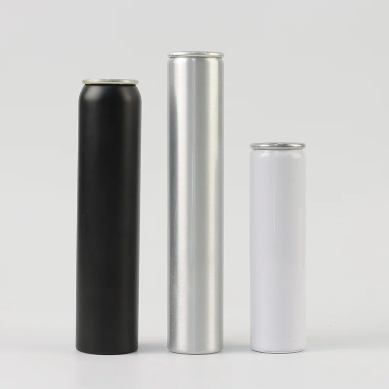 Hot Selling Empty Refillable Aluminum Aerosol Can Aerosol Spray Can 100ml 200ml 300ml