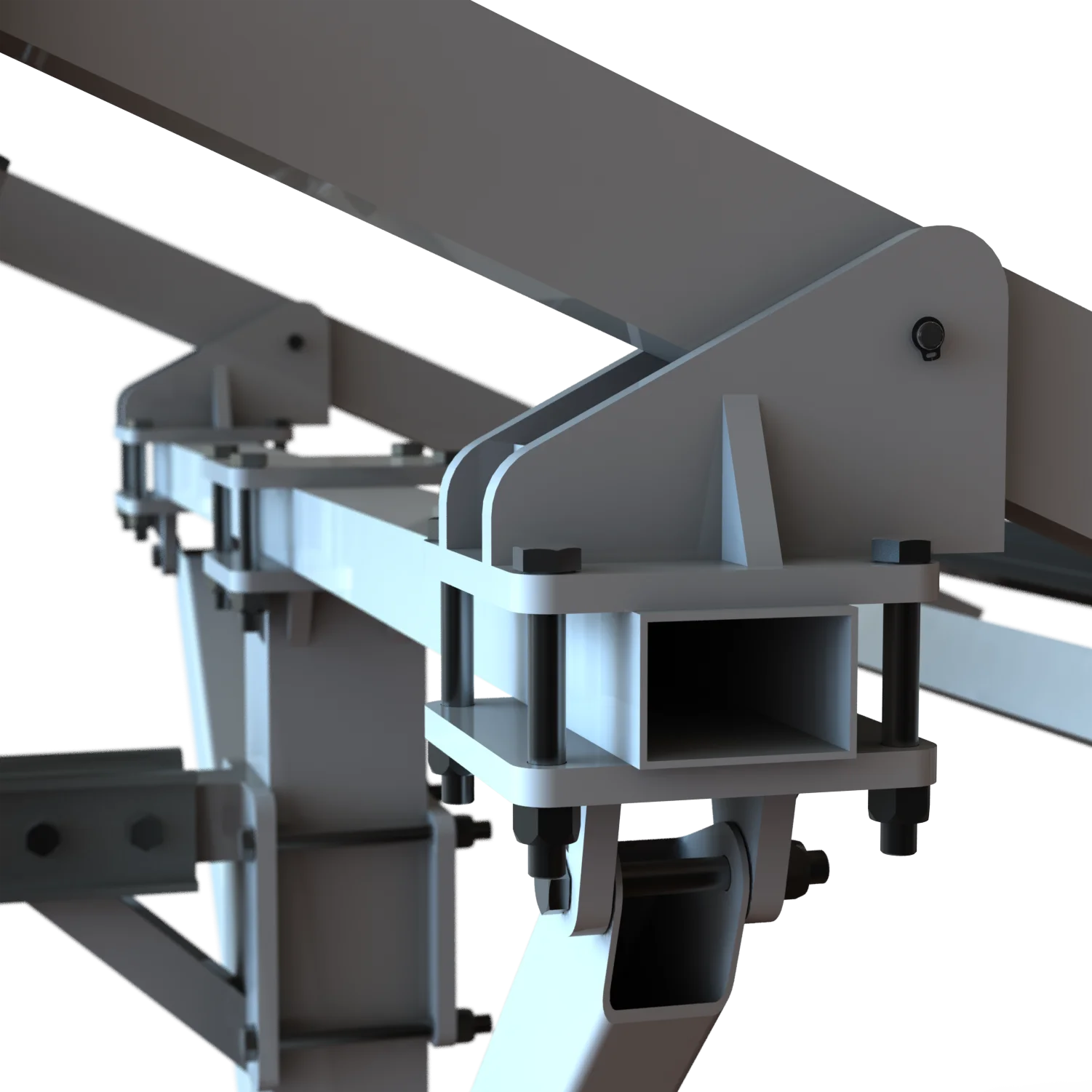 Dual Axis Solar Tracking Bracket For 2PV Auto Follow Sun By Light Sensor Waterproof With Geared Motor and Linear Actuator