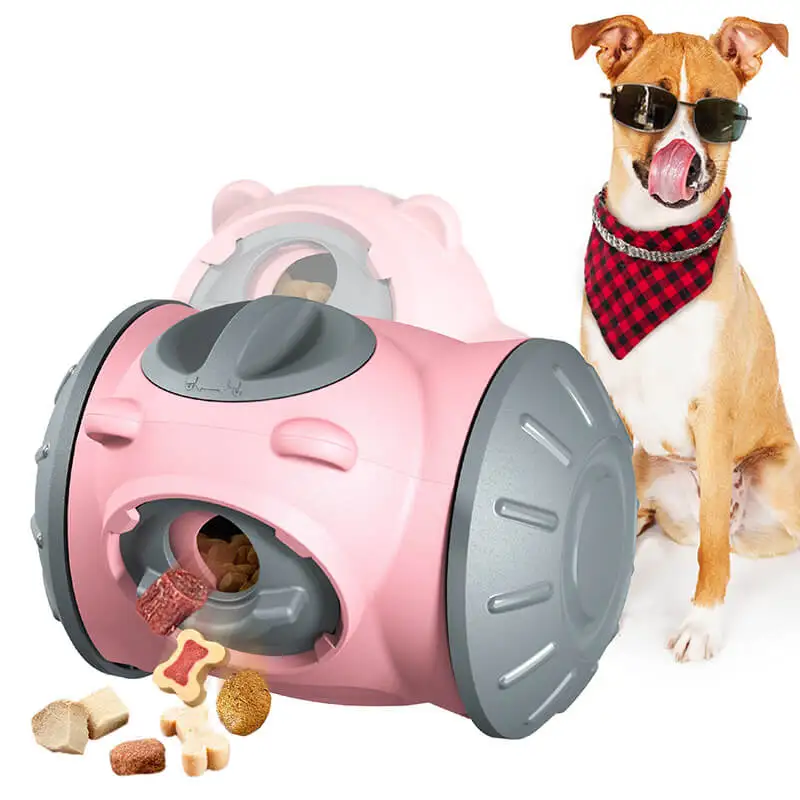BOTO selling pet food dispenser cat and dog feeding toy intelligent slow food release wobble without falling over feeding car