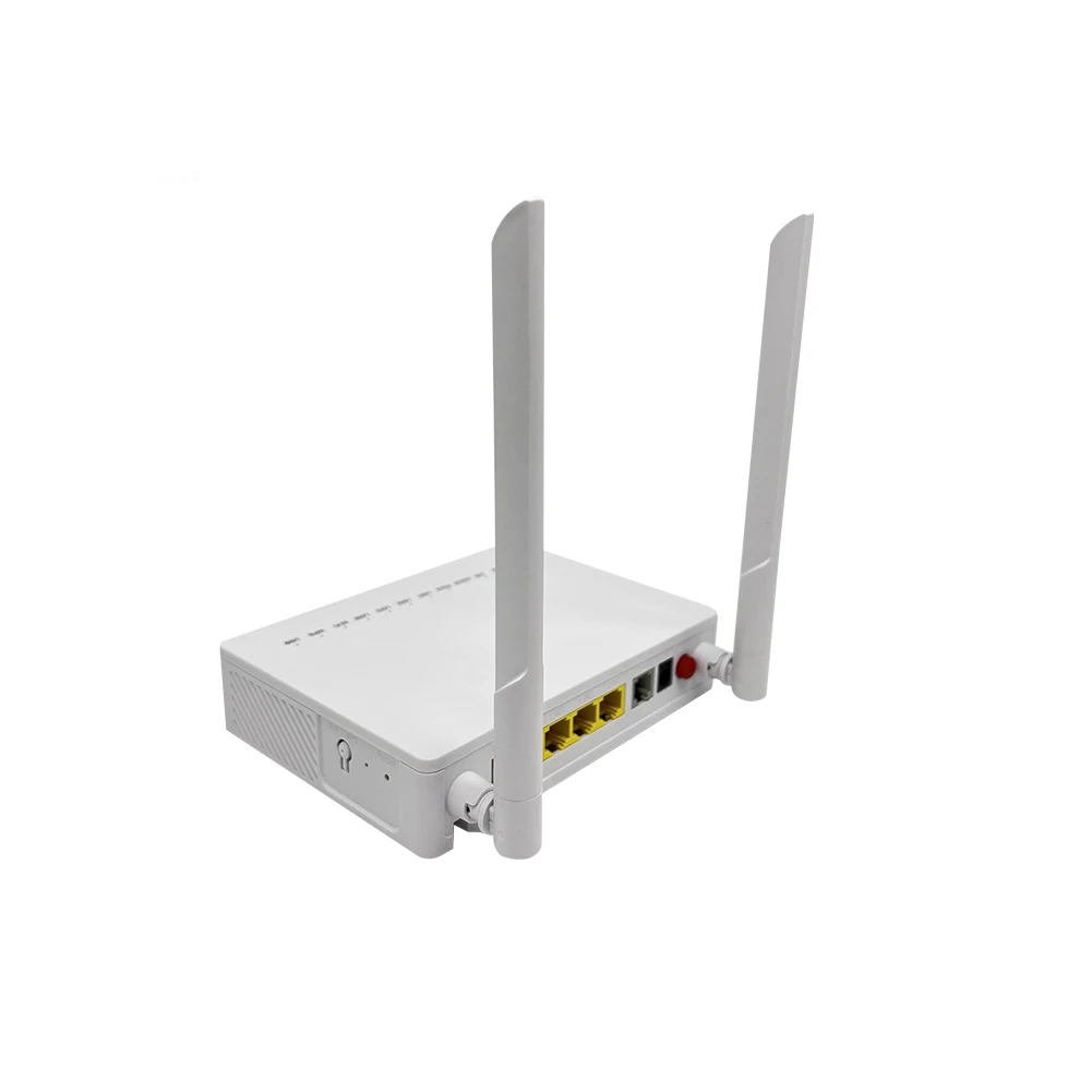 FTTH ZTE GPON ONU F663NV3A 1GE+3FE+1POT+WIFI Modem ONT External Antenna English Firmware Fiber Optic Equipment ONU GPON ONT