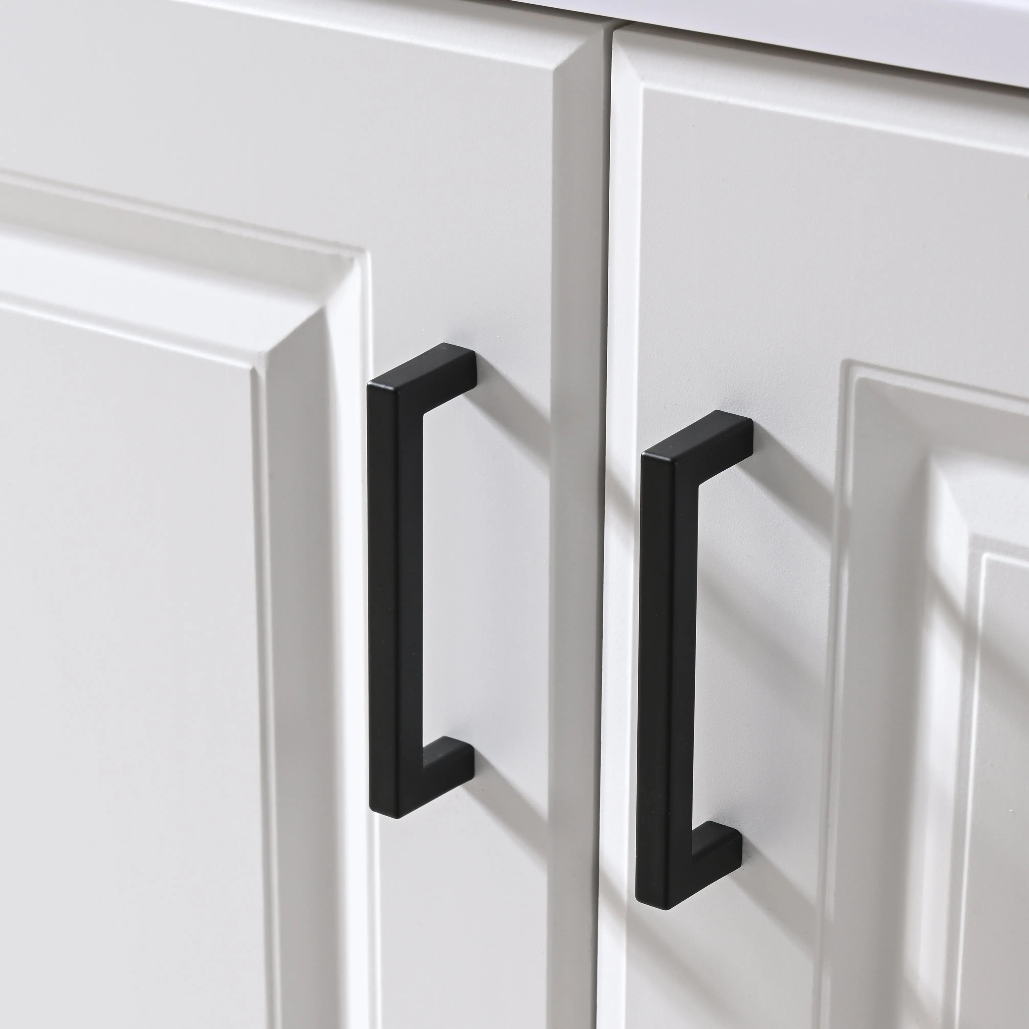 Bathroom Vanity Cabinet Set Glass Mirror Modern White Color Wall Mounted With and Shelf