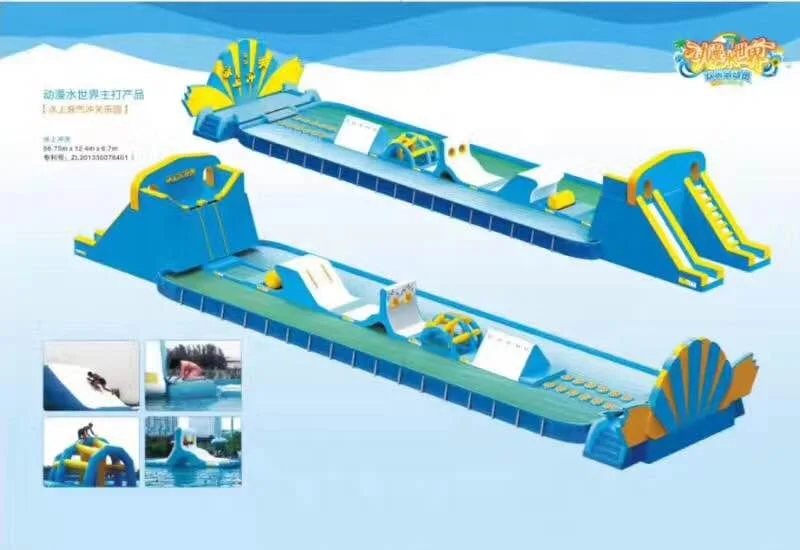 WINSUN Amazing Splash Inflatable  Water Park Toys,inflatable Float Challenge 5k Obstacle Course,inflatable Water Equipments