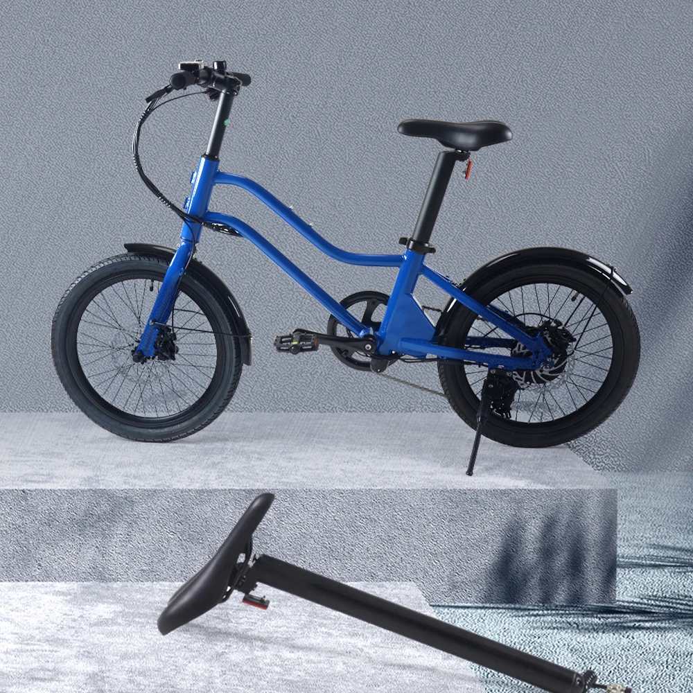 Hottech bike Berserk 36V 5.2Ah 6.4Ah electric bike 20 inch city electric bicycle 7.0Ah ebike for adult