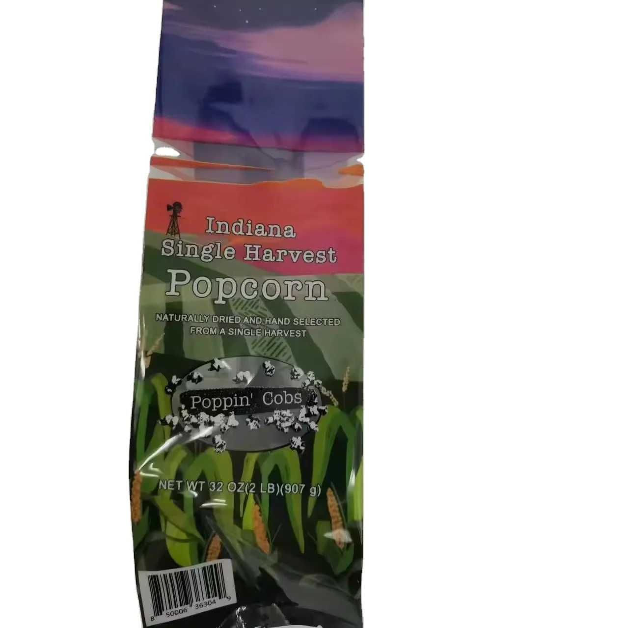 Recyclable Promotional Offers Custom Logo Cayenne Pepper Spice Powder Zipper Stand Up Pouch Packaging Bag With Window