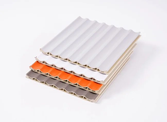 wpc fluted wall panel wooden slat acoustic wall panels