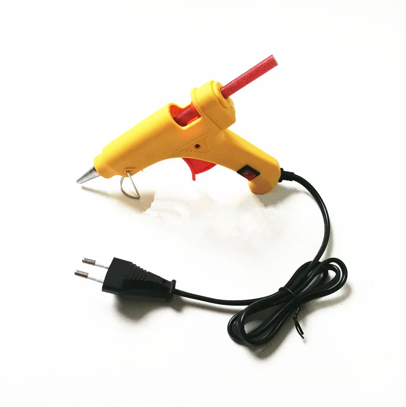 20W Small Hot Melt Glue Gun with sticks Mini Handwork glue gun