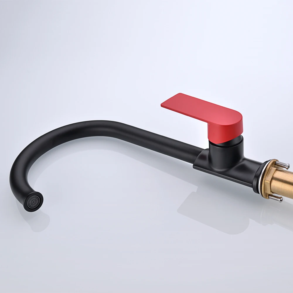
Kitchen taps sink mixer single handle pull down deck mounted mixer faucet 