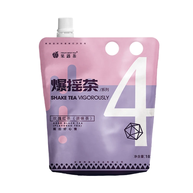 Fruit Meet Tea North American Best Seller Flavor Tea Instant Drinks Tea Bag  With Plastic Bag