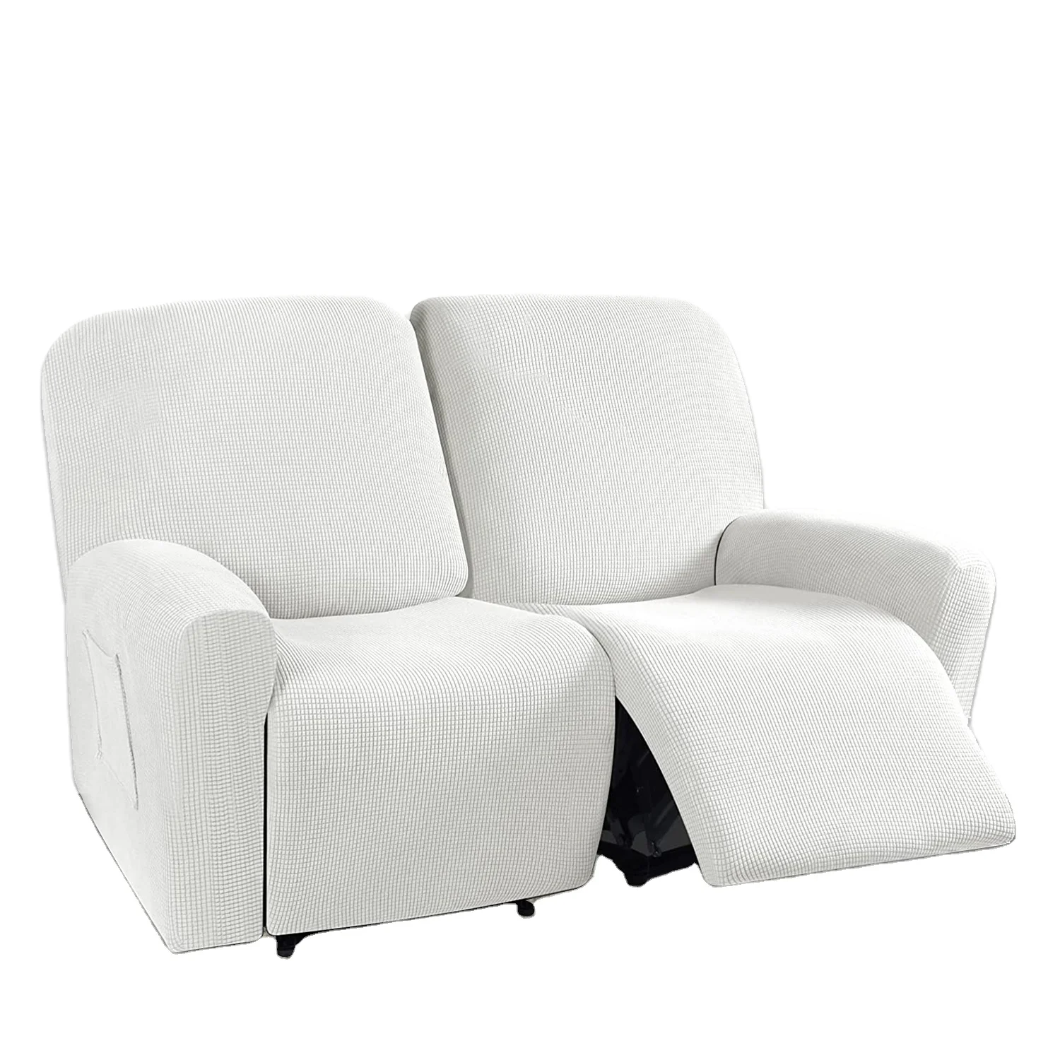 custom loveseat cover recliner sectional sofa covers stretch sofa cover brown black color