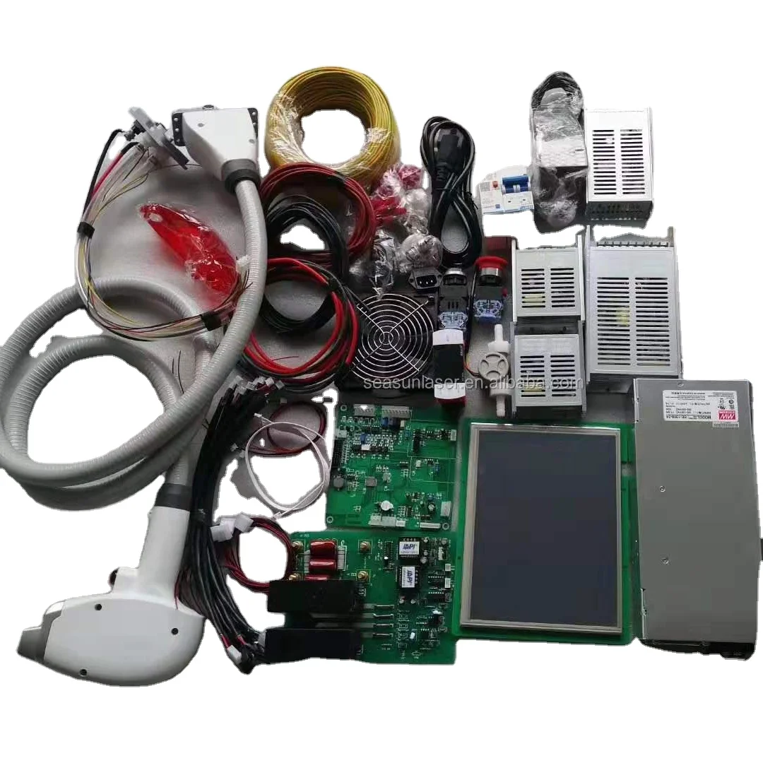 Newest 15.6inch 4K 808 LCD screen laser diode spare parts 3 waves laser handle control driver assembly laser depilation