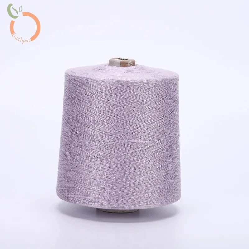Cotton Combed Yarn 60/40 60% Cotton 40% Polyester 32S/2 Ring Spun Yarn Hot Sale Polyester Cotton Blended Yarn For Crochet