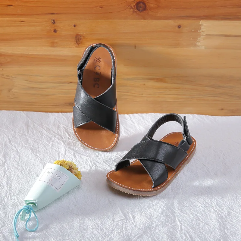 Ivy70087C Summer boys and girls sandal shoe toddlers cute baby sandal soft rubber shoes