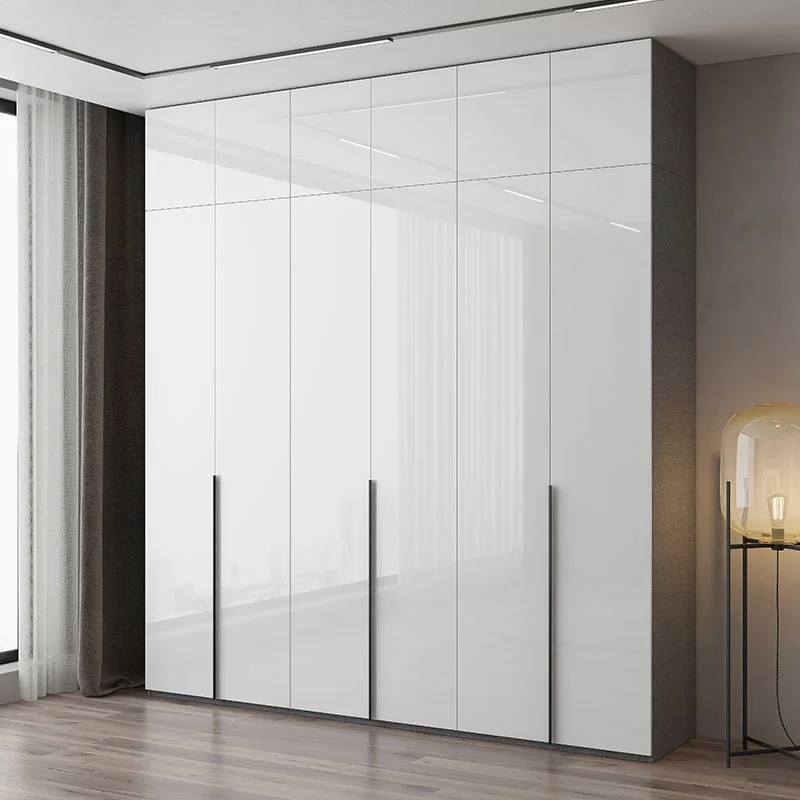 Hinged Door Wardrobe With Storage, Dressing Table & Side Cabinets