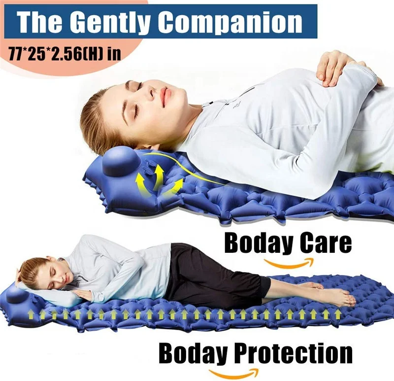 YEFFO Ultra light sleeping mat Foldable air mattress Suitable for camping