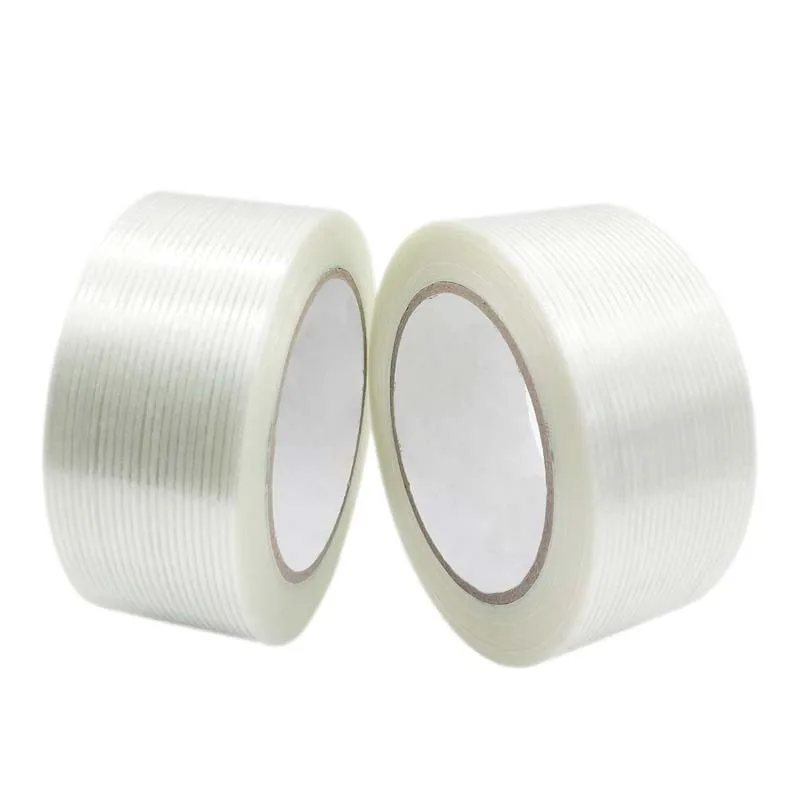 Solvent glue High quality Clear Color Fiberglass Reinforced Unidirectional strong adhesive Filament Tape