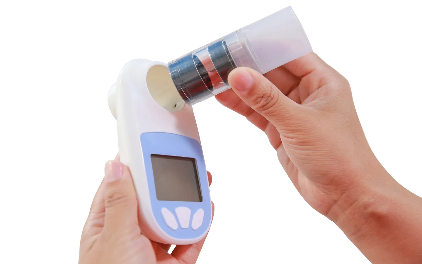 Персональный лучший интеллектуальный цифровой пиковый расходомер для лечения астмы