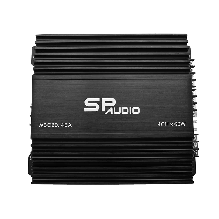 Europe Hot Sale Car Audio Amplifier 60 Watts Mini Size Stable Output Auto Amplifier For Car