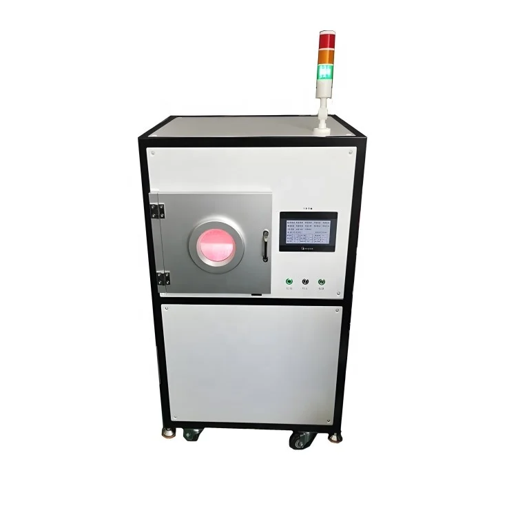 MG-PL-DW30 lab High quality PLC control 13.56MHz frequency vacuum plasma cleaning machine