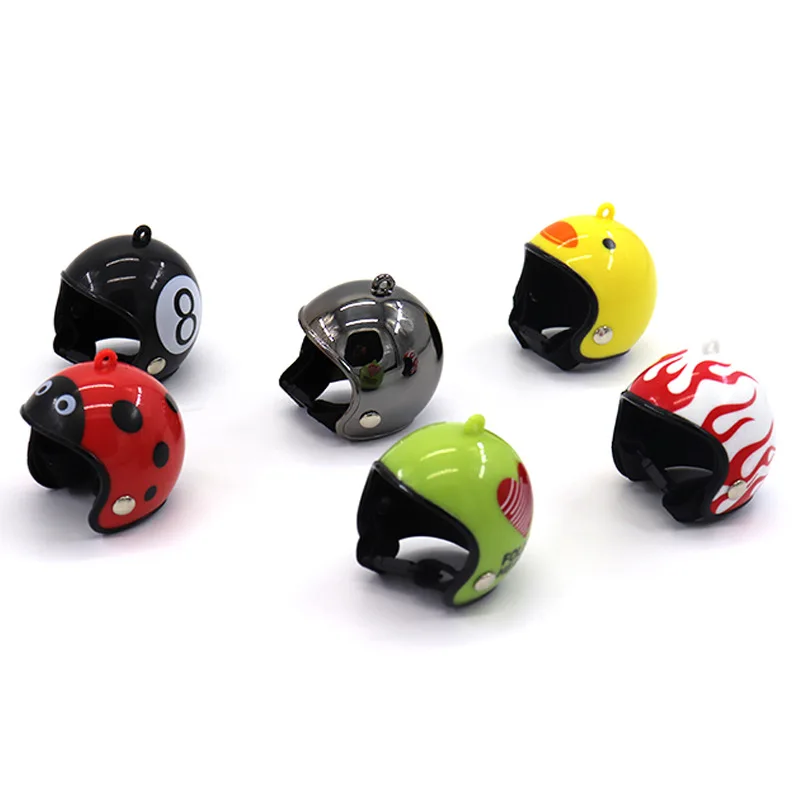 Wholesale Yellow Duck Chicken Helmet, Bird Hard Hat, Pet Quail Pigeon Protective Headgear, Small Animal Supplies
