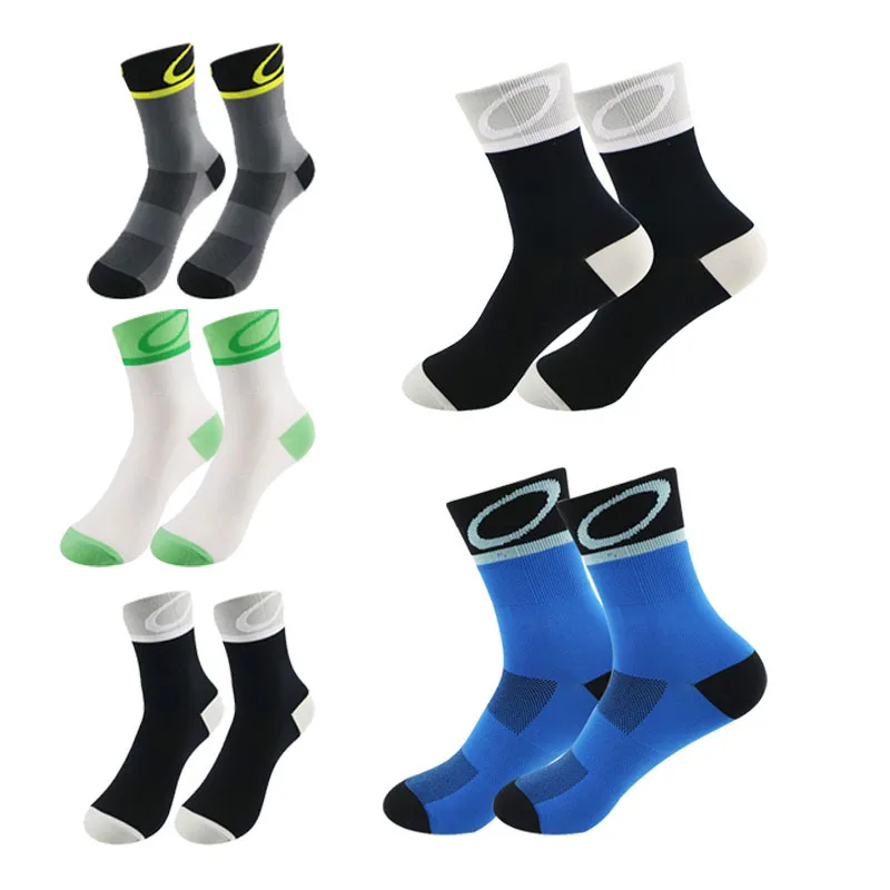 2022 new men and women cycling sports socks outdoor sweat-absorbing breathable basketball socks running socks mountaineering soc