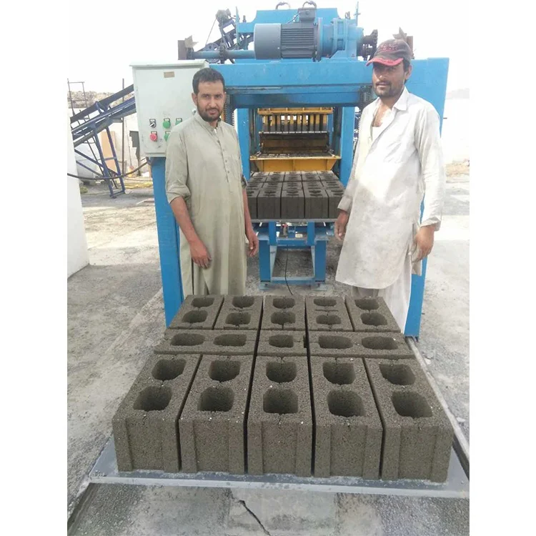 SY QT12-15 Automatic Concrete Block Making Machine Production Line PLD1200 Batching Plant JS750 Mixer Hollow Paving Slab Making