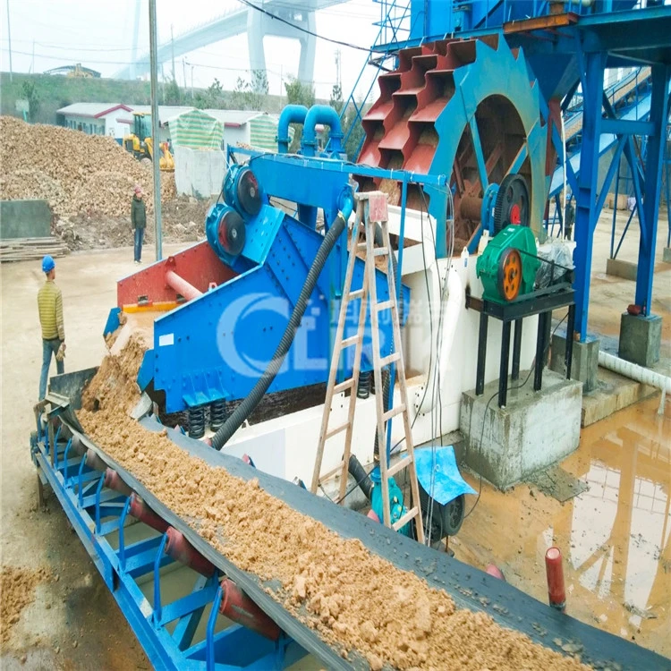 Automatic Portable Large Capacity Gold Quartz Ore Soil Mining Equipment Sand Washing Machine